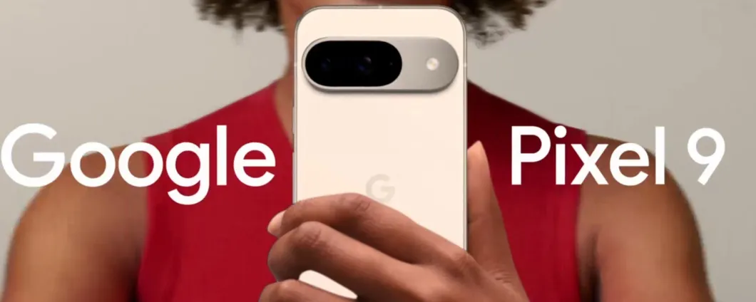 Google Pixel 9 con fotocamera per editing e display Actua tuo a molto meno