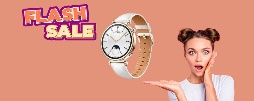 Huawei Watch GT 4 a quasi 100€ in meno: sconto pazzesco del -36%