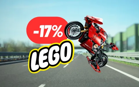 Scendi in pista con il modellino LEGO della DUCATI PUNIGALE V4 R