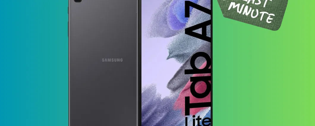 Samsung Galaxy Tab A7 Lite in SCONTO FOLLE: solo per OGGI su Amazon