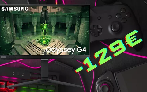 Samsung Odyssey G4: giochi reali e senza lag con il magnifico monitor