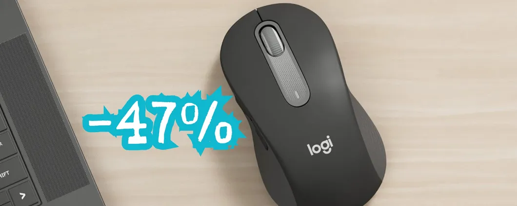 Logitech Signature M650 L: mouse wireless con pulsanti personalizzabili