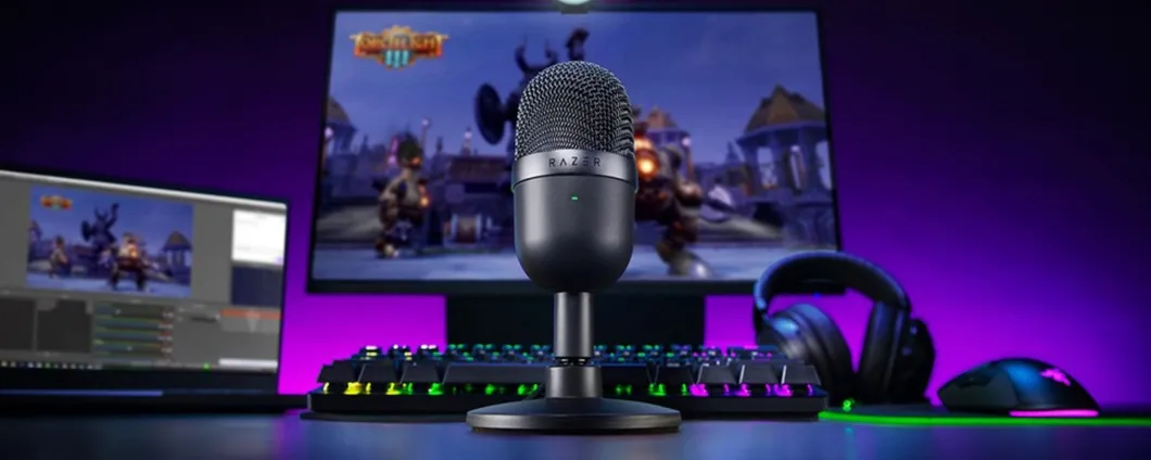 Razer Seiren Mini: microfono spettacolare a soli 24€ su Amazon!