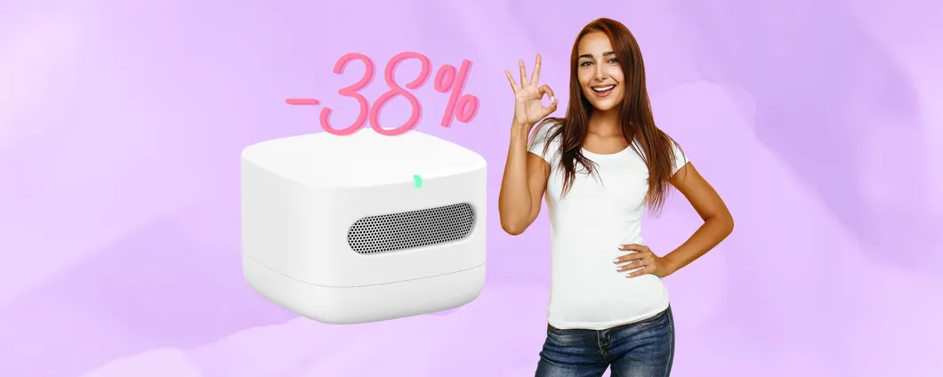 Migliora l'aria di casa tua con l'Amazon Smart Air Quality Monitor in offerta!