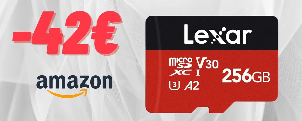 Prime Day 2023: sempre più SPAZIO con la Scheda Micro SD Lexar