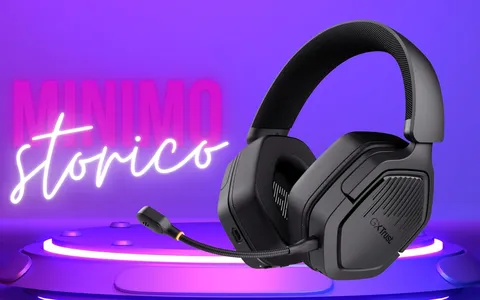 Cuffie gaming wireless con microfono Trust GXT 1493 Ravox: audio immersivo e massimo comfort