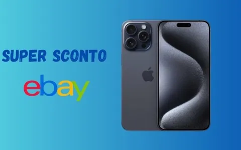 Su eBay iPhone 15 Pro tuo ad un PREZZO SCONTATO di 190 euro!