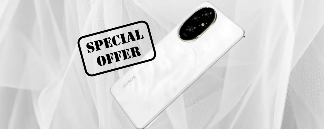 HONOR 200 con tripla fotocamera da 50 MP e 512GB CROLLA su Amazon