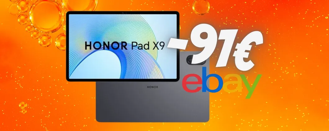 Honor Pad X9 da 11,5 pollici e 128 GB di memoria a 90€ in MENO