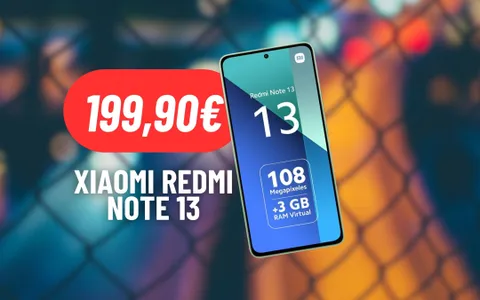 Abbattuto il muro dei 200€ con lo sconto di Amazon sullo Xiaomi Redmi Note 13