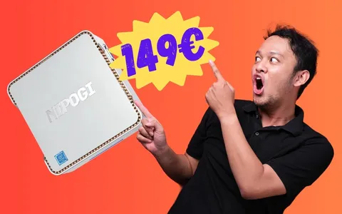 Mini PC a SOLI 149€ con Windows 11, 8GB RAM e 256 GB SSD