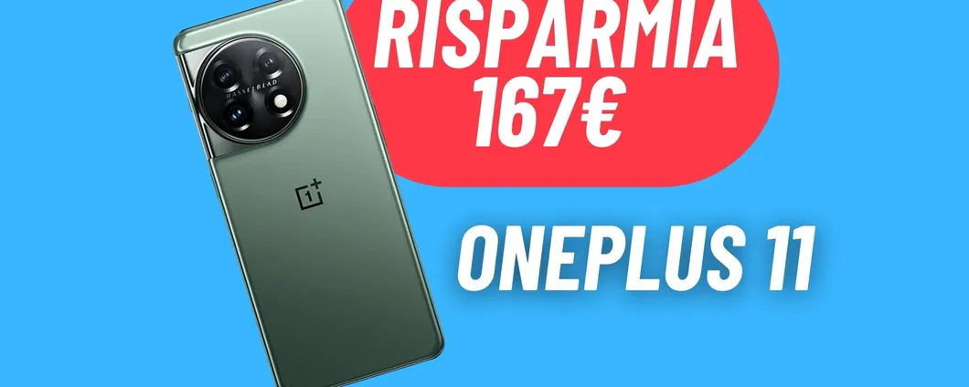 OnePlus 11 è uno smartphone eccezionale, ed è IN SCONTO ad un PREZZO TOP