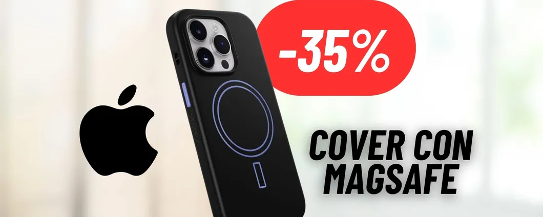 Ricarica il tuo iPhone direttamente con la cover con MagSafe integrato: OFFERTISSIMA di Amazon