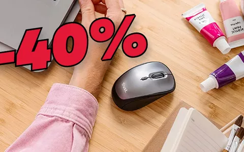 Mouse wireless Trust Yvi+ a PREZZO STRACCIATO su Amazon (-40%)