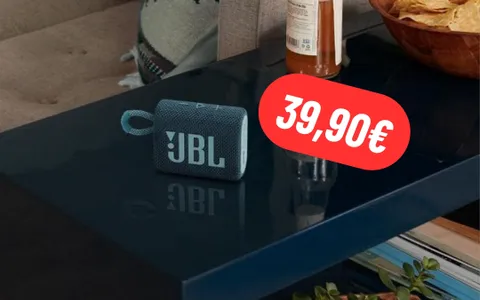 Intrattenimento ovunque con la Cassa JBL GO 3: SCONTISSIMO
