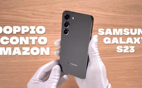 Amazon ANNIENTA il prezzo del Samsung Galaxy S23 (-228€)