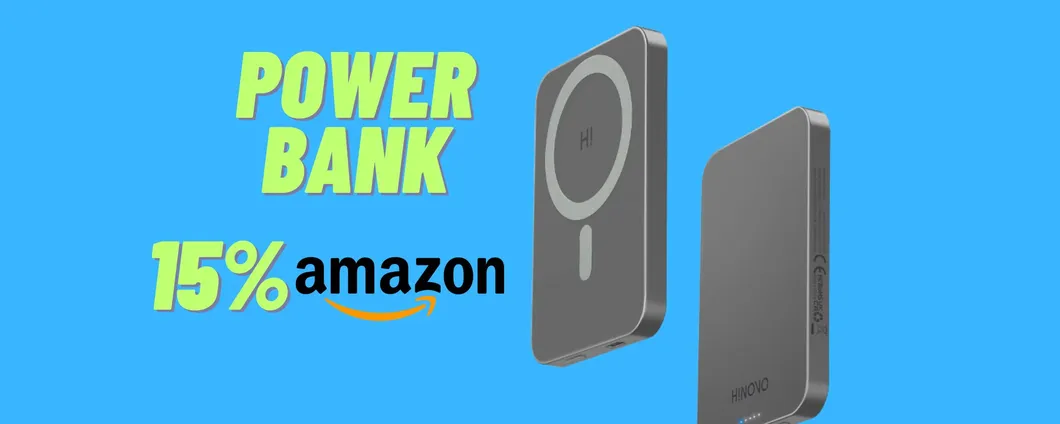 Smartphone sempre carico con la Power Bank da 5000 mAh IN SCONTO