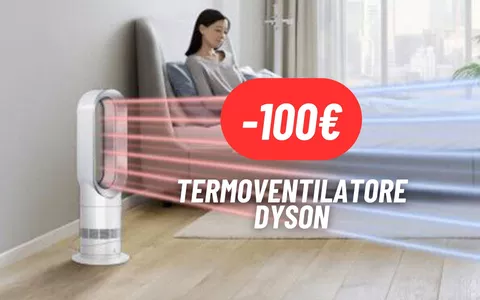 RISPARMIA 100€ sul Termoventilatore Dyson caldo/freddo: MAXI SCONTO su eBay