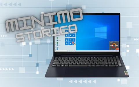 Lenovo IdeaPad 3: CPU Ryzen 7, SSD 512GB, fingerprint e riconoscimento facciale