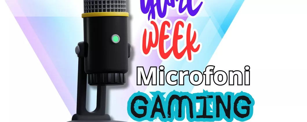 Offerte esclusive su microfoni alla Gaming Week di Amazon A PARTIRE DA 20€!