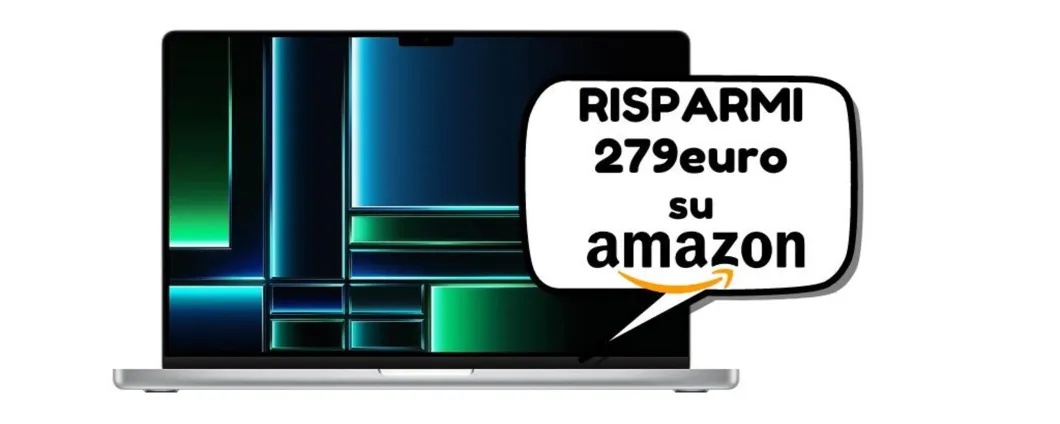 OFFERTISSIMA Amazon: il MacBook Pro Apple TI COSTA 279 euro IN MENO!