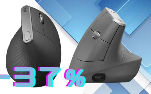 Logitech MX Vertical: mouse wireless super ergonomico multi-dispositivo