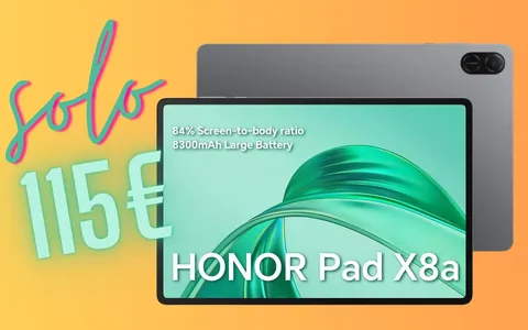 HONOR Pad X8a: elegante e potente a soli 115€, il MIGLIORE per la sua fascia