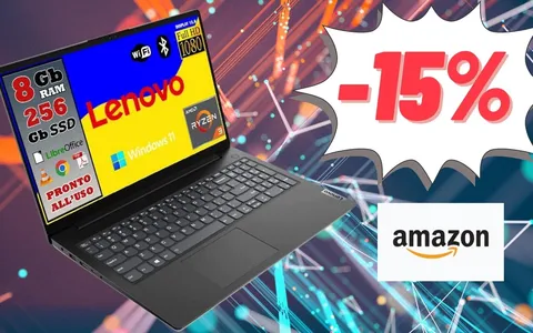 Lenovo Ryzen 3, il PC portatile è in offerta STRABILIANTE