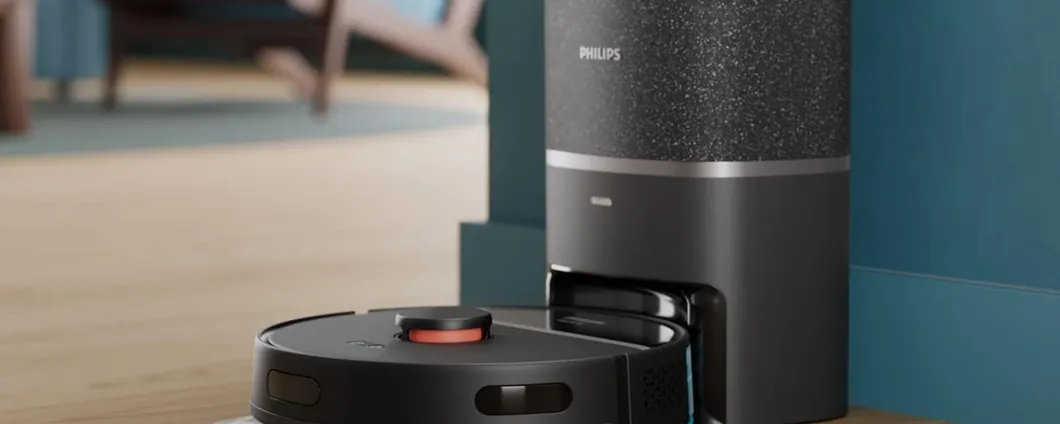 Robot Philips HomeRun serie 3000 con potenza 4000 Pa e APP: 100 euro di sconto su Amazon