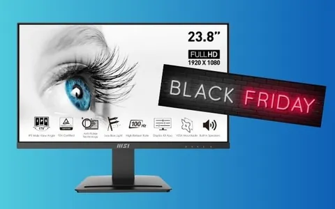 Black Friday 2023: monitor 24 pollici MSI Pro SUPER SCONTATO su Amazon!