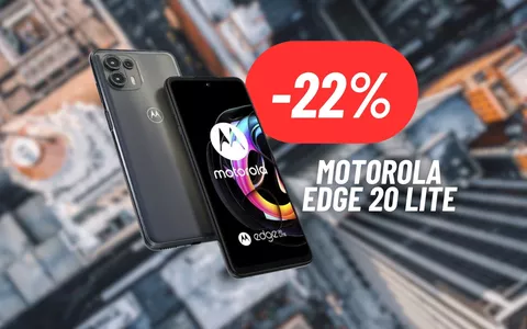 CROLLA IL PREZZO del Motorola Edge 20 Lite: ottima promozione su eBay