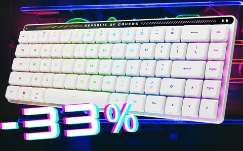 Offerta ASUS ROG Falchion RX: la tastiera gaming al prezzo giusto