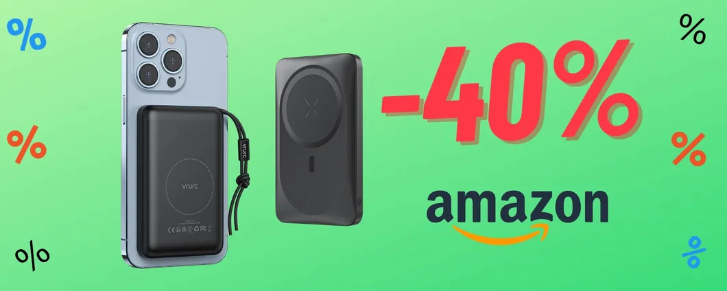 RISPARMIO ENORME per la Power Bank SENZA FILI ora in offerta!