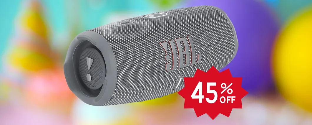 JBL Charge 5: la musica dove vuoi con questo speaker Bluetooth portatile