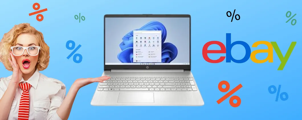 Notebook HP con Ryzen 5 in SUPER OFFERTA da oggi!