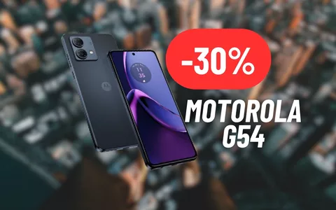 MEGA SCONTO del 30% sul Motorola G54: SMARTPHONE in SUPER PROMO