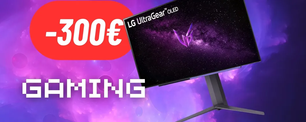 Il monitor da gaming DEFINITIVO è LG: RISPARMIA 300€ sul prezzo di listino