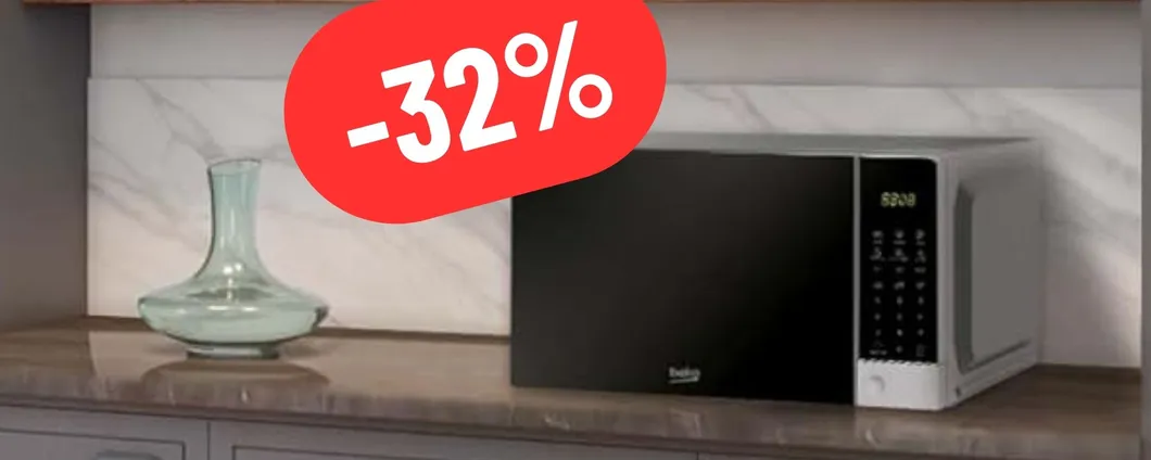 L'alleato DEFINITIVO in cucina è il Forno a Microonde Beko: MEGA SCONTO LAMPO