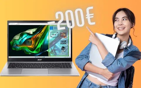 Acer Aspire 3 15 in PROMO per la Tech Week Amazon con RISPARMIO di 200€