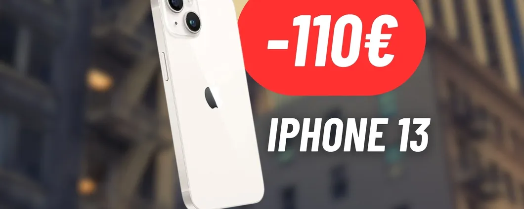RISPARMIA 110€ sull'iPhone 13: Mega sconto Amazon
