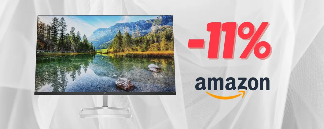 Con questo Monitor HP in offerta avrai dettagli ancora più nitidi