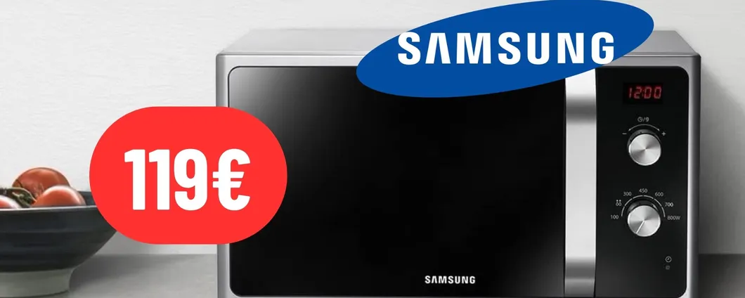 RISPARMIA sul tuo prossimo Forno a Microonde Samsung in PROMO su Amazon