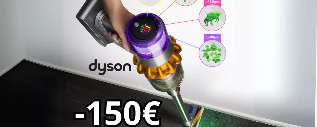 IMPERDIBILE Dyson V15 a prezzo OCCASIONE su eBay: risparmia oltre 150€ subito!