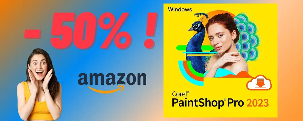 Corel PaintShop Pro 2023 raggiunge il PREZZO PIU' BASSO DI SEMPRE su Amazon