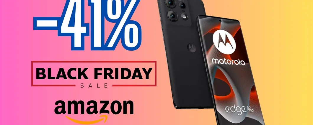 Motorola Edge 50 Pro è il BEST BUY di oggi (12/512GB): -41%