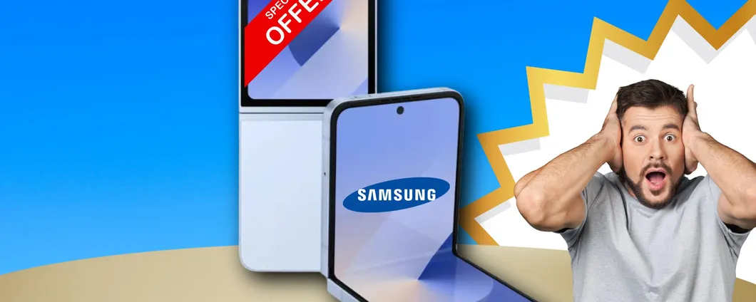 Samsung Galaxy Z Flip6 : lo smartphone dal design unico al MINIMO STORICO!