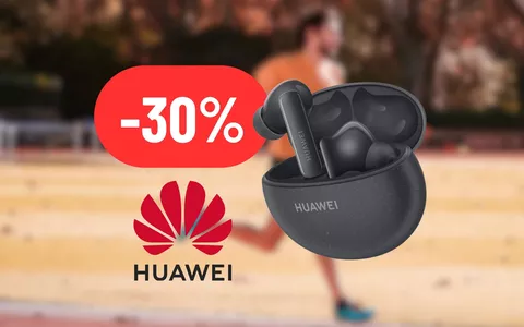 Le cuffie DEFINITIVE per lo sport sono Huawei e sono scontate del 30%