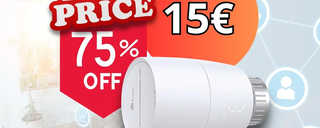 Valmola termostatica smart: CONTROLLA la temperatura a soli 15€