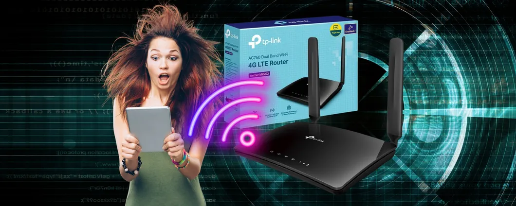 Connessione Internet lenta? Risolvi con il router 4G LTE TP-Link in offerta