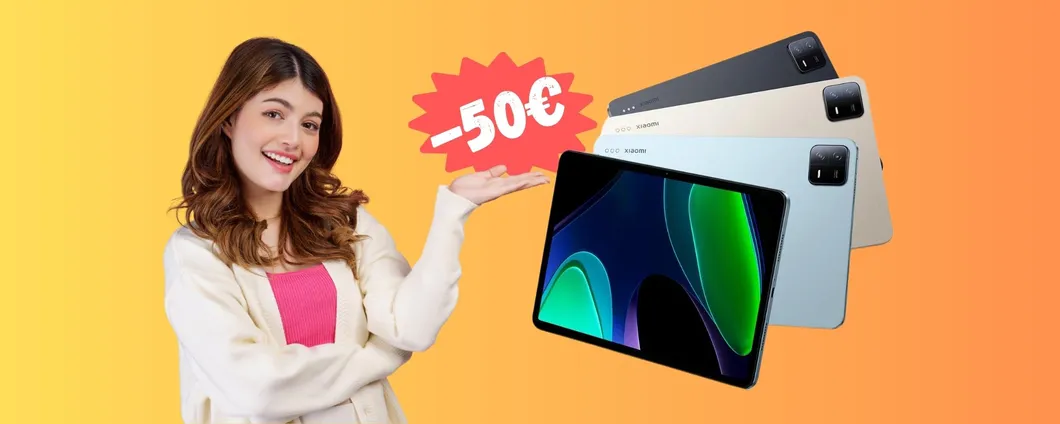 Xiaomi Pad 6: il tablet dalle prestazioni TOP a prezzo WOW